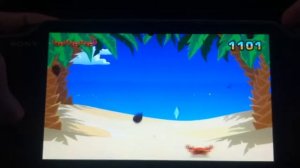 Coconut Dodge Playstation Vita offscreen gameplay - the basics