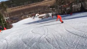 Карвинг на мягком сноуборде