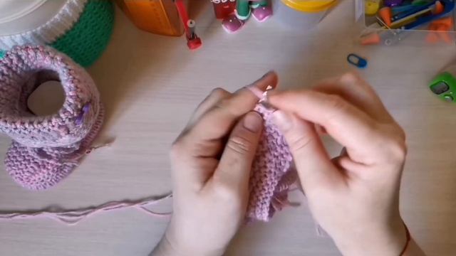 "Ботинки" Детские ?С поперечной косой?С Расчётами ?Подробный МК