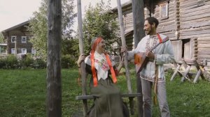 Сногсшибательный клип. "Как я по лесочку гуляла". карельская народная песня.