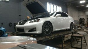Lexus IS-F Supercharged, RR Racing Stage 3, E85, QTP Valve (PPE headers, NO exhaust)
