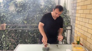 Мясо-пицца на садже