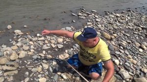 Рыбалка Кастинговой сетью с лодки на прудах и на Адыгейской реке