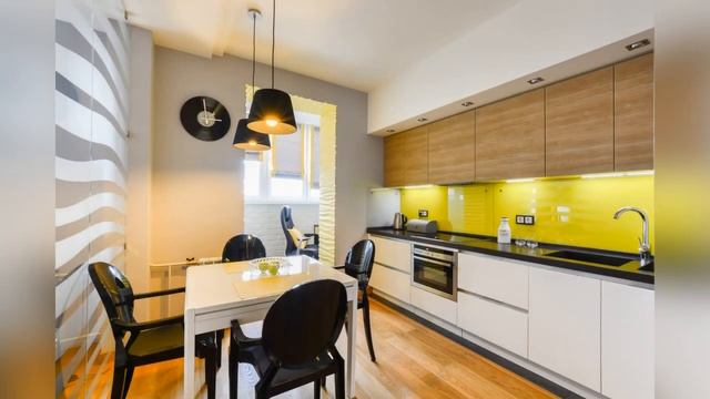 Идеальное сочетание цветов для жёлтой кухни/Жёлтая кухня в интерьере, фото дизайна жёлтой кухни смотреть онлайн