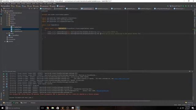 1.7.10 Minecraft Modding - color and fixing update check смотреть онлайн