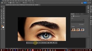 Eyebrow Shape Using Generative Fill | Adobe Photoshop Beta Tutorial