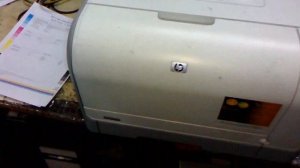 Unboxing HP Color LaserJet Printer CP1215, Printing & Review