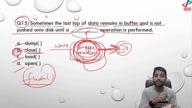 Python Class 12 | File Handling MCQ | Part 02 | Term01 Exam | In Hindi