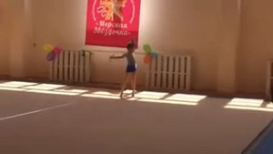 Выступление со скакалкой. По художественной гимнастике