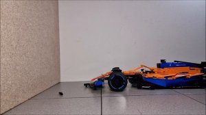 Lego McLaren F1 CRASH ? 80 KM/H ? Lego Technic 42141 CRASH - Lego car CRASH TEST