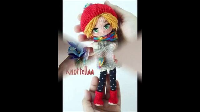 Каркасные куколки крючком. Множество идей для вдохновения и воплощения. смотреть онлайн