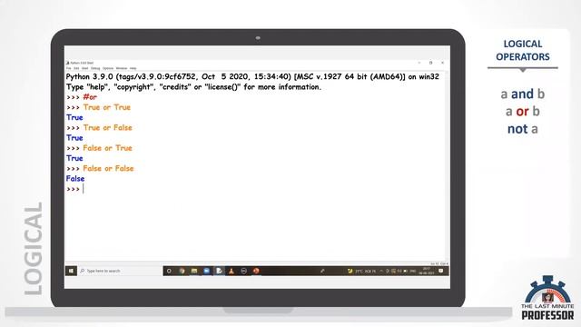 Operators in Python (Tamil)