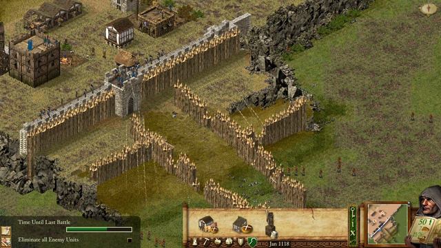 Stronghold 1 Definitive Edition - Campaign Playthrough mission 7 смотреть онлайн