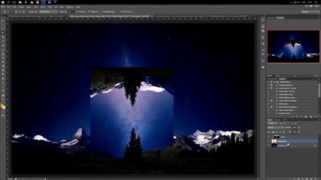 Видеоурок: Эффект Геометрическое Отражение Фото/ Geometric Reflection Photo Effect in Photoshop смотреть онлайн