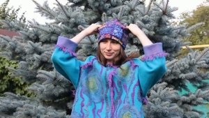 Мастер-класс по валянию шапки.