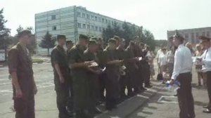 в/ч 45816 учебка с.Вятское присяга июль 2011