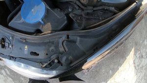 W221 OM642 замена опоры двигателя левая