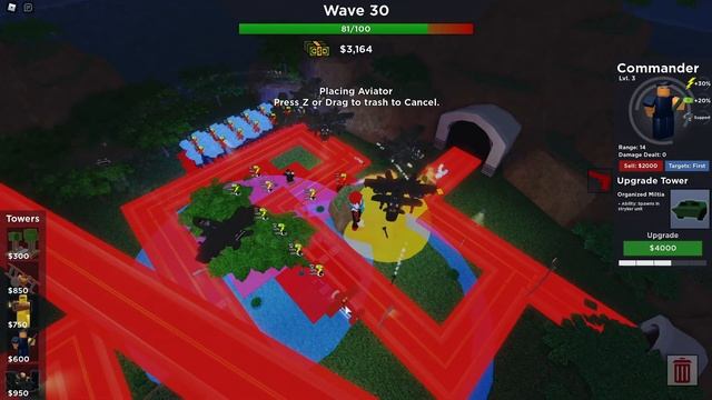 How far can you go with Aviator (+Farm, +Support) | Roblox Tower Battles смотреть онлайн