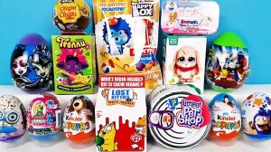 СЮРПРИЗ MIX! Monster High, Тролли, Маша и медведь, Три кота, Пони, LPS Unboxing Kinder Surprise