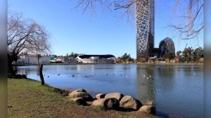 Озеро "Нури Гели" в городском парке в центре Батуми.
