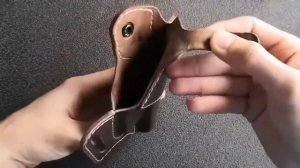 Кожаная кобура на пистолет Макарова (ПМ) ручная работа.