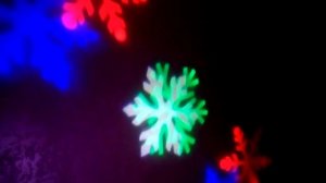 Снежинки,уличный лазерный проектор