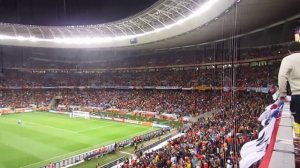 Vuvuzela sound in match.MOV