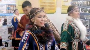 Хореографический сценический ненецкий танец