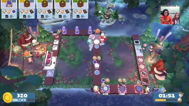 Overcooked 2  Campfire Cook Off World 1-4