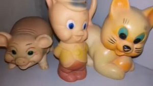 Резиновые игрушки СССР