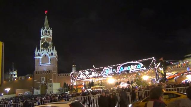 Новый год. Красная площадь и Никольская 2 января 2017 смотреть онлайн