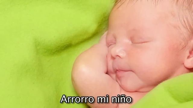 "Arrorro" Cancion de Cuna para bebes con letra - relajar - calmar - arrullar - Mozart # смотреть онлайн