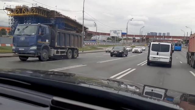 Едем по Москве на машине. Волгоградский проспект.