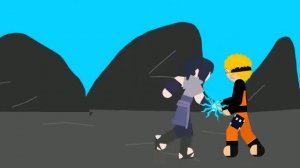 Наруто против Саске рисуем мультфильмы 2