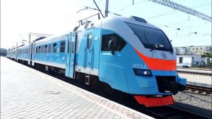 Электропоезд ЭП2Д на Крымской ЖД