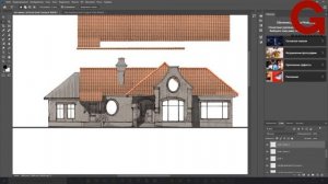 Фасад в PhotoShop