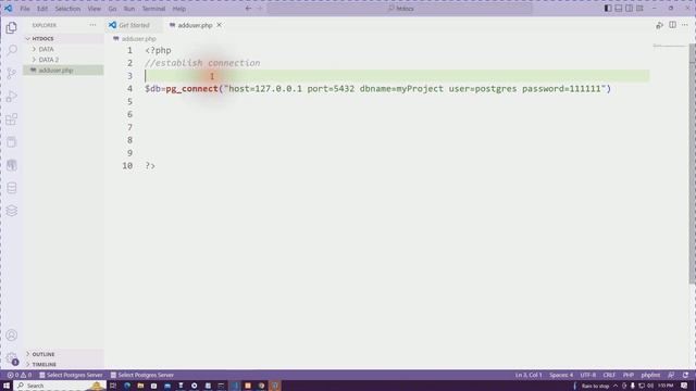 USER REGISTRATION PANEL FOR ANDROID APP (using: PostgreSQL , PHP, XAMPP, JAVA, ANDROID STUDIO)