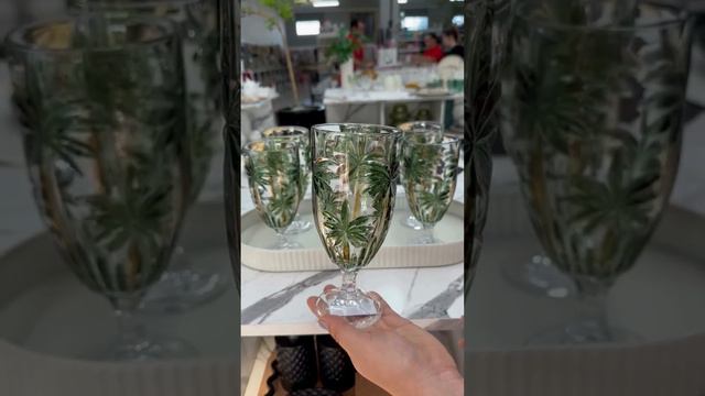 Taça de Cristal Palm Tree Handpaint Wolff смотреть онлайн