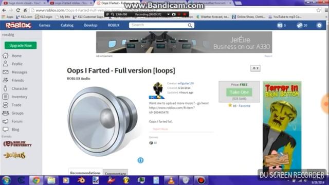 ROBLOX Oops i farted full version смотреть онлайн