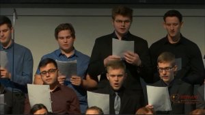 Ты мой Бог крепость моя - пение молодежного хора