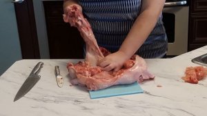 ?КАК УДАЛИТЬ КОСТИ ИЗ ЦЕЛОЙ КУРИЦЫ?