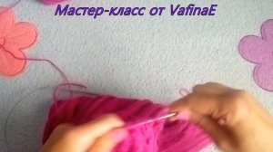 Джемпер из мохера с косами. Мастер класс. Часть 1. Вязание спицами.