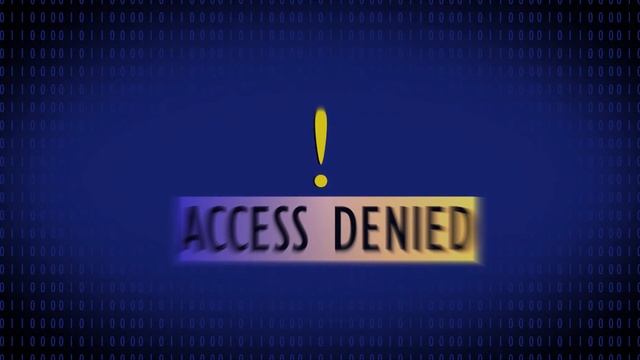 Access denied with binary digit in background | No copright free stock footage смотреть онлайн