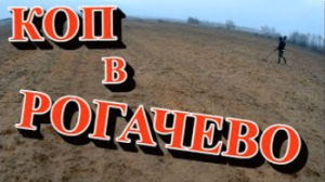 Осенние выезды в Рогачёво . Поиск с металлоискателем XP. Коп