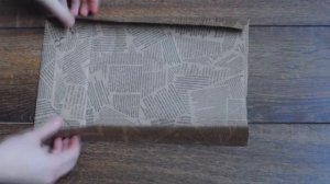 Как сделать пакет из бумаги. DIY. Мастер класс