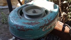 Мотор Стрела с электронным зажиганием.