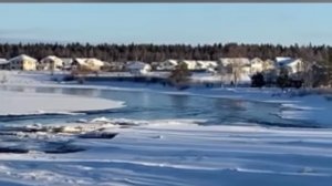 Зимняя Карелия, река Шуя.