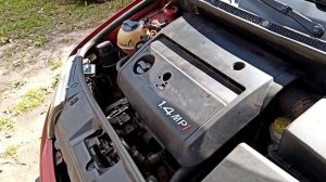Работа мотора 1.4 AME Skoda Fabia