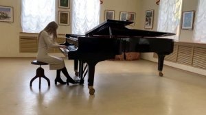 Вероника Александрова Бургмюллер Этюд соль минор ор. 109 №15