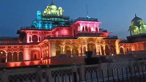 Albert hall night view | Albert Hall Colorful lights | Albert Museum Jaipur (@nikhilbiban)